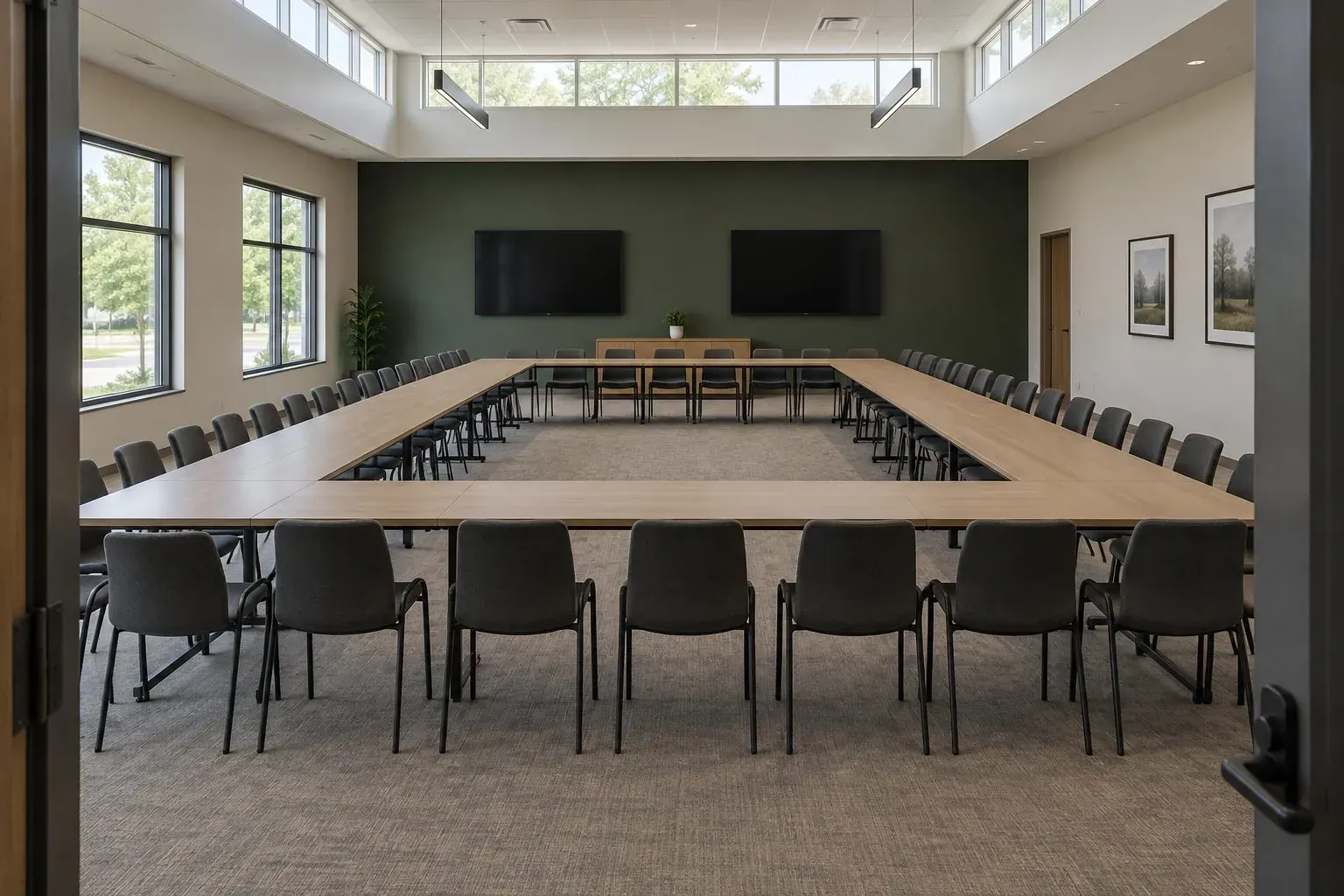 Boardroom at Timberline at Fall Creek in Indianapolis, IN