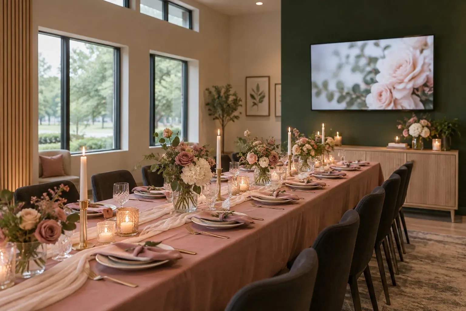 Bridal shower at Timberline at Fall Creek in Indianapolis, IN