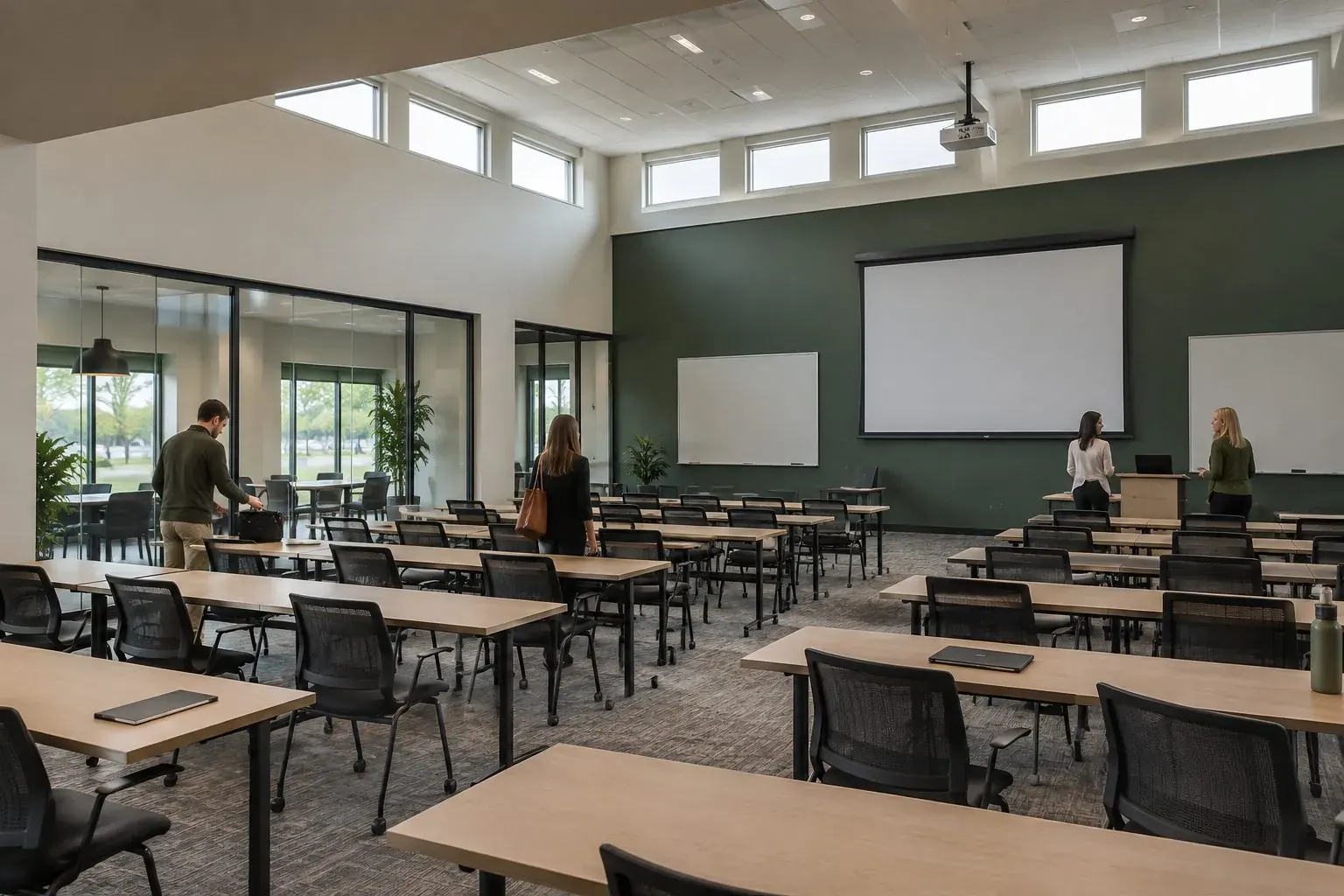 Conference room for rent with breakout rooms at Timberline in Indianapolis