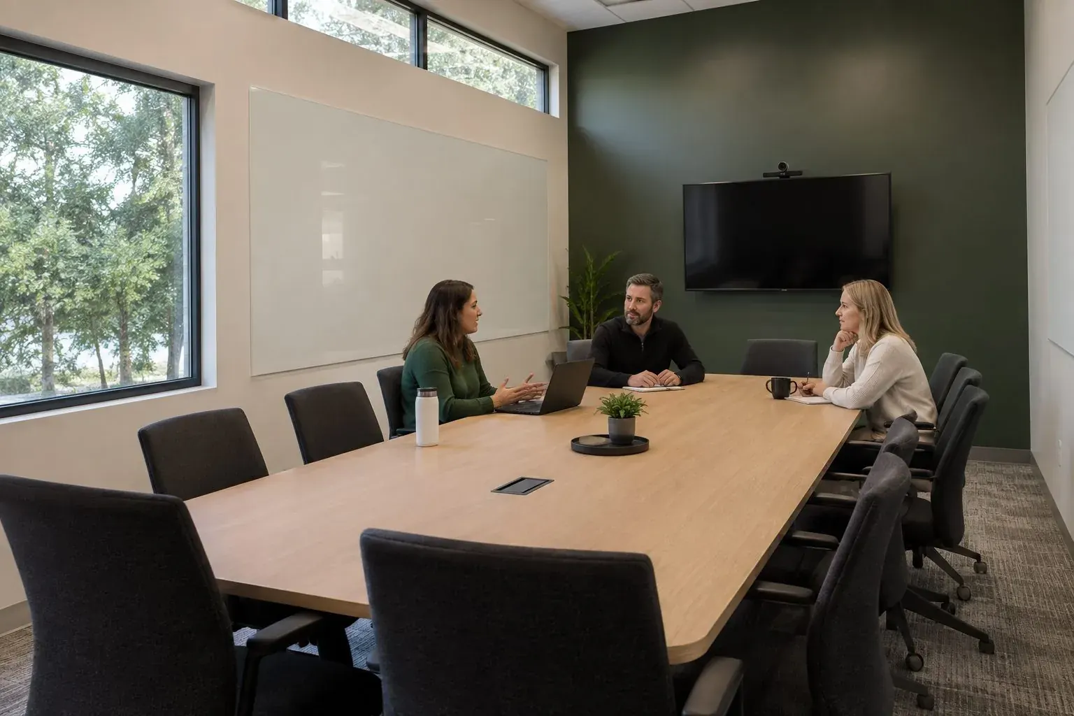 Meeting room at Timberline at Fall Creek in Indianapolis, IN