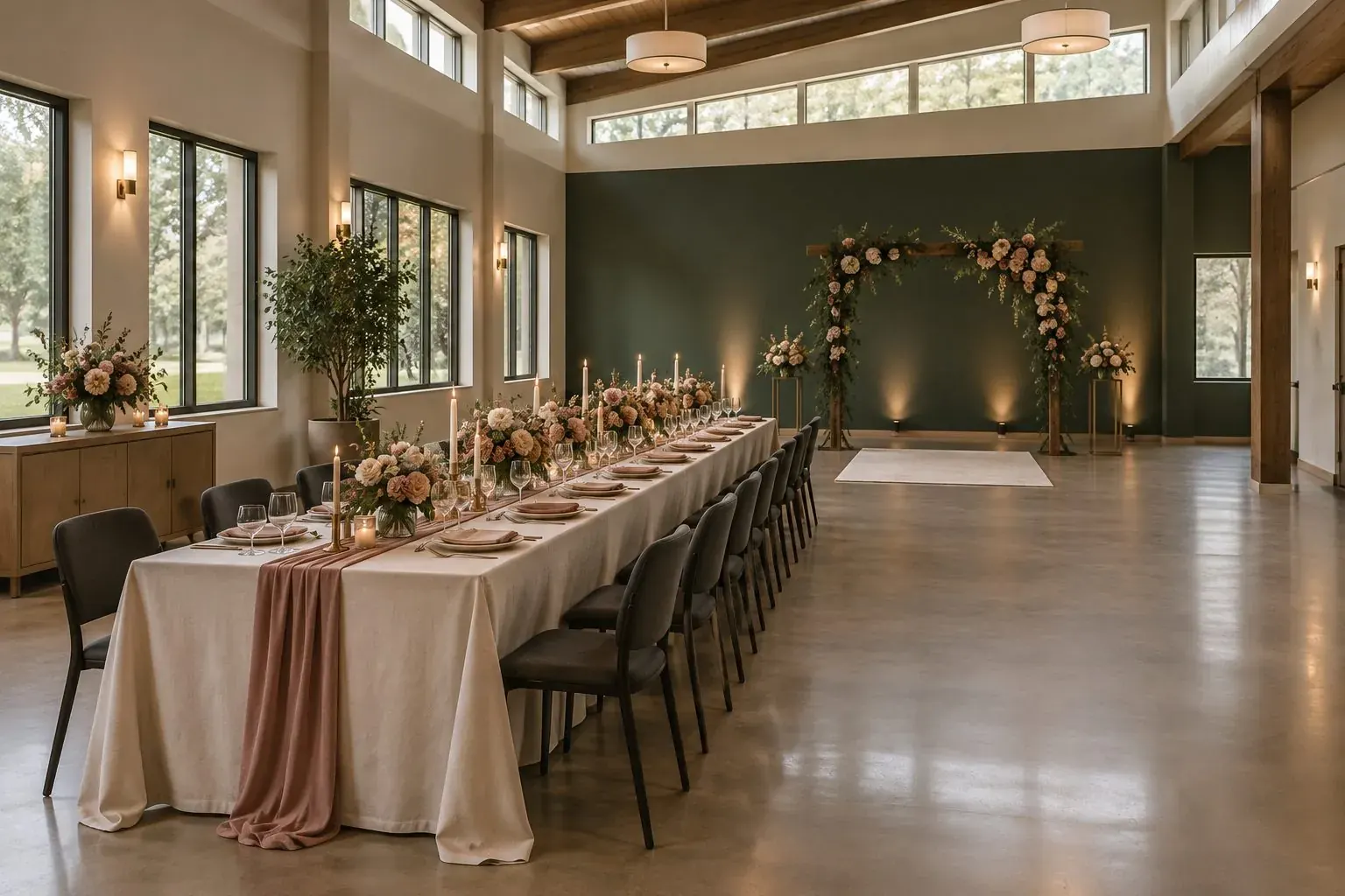 Micro wedding at Timberline at Fall Creek in Indianapolis, IN