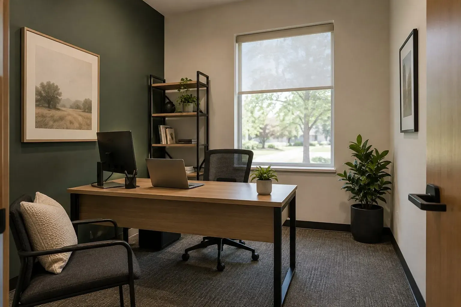 Private office at Timberline at Fall Creek